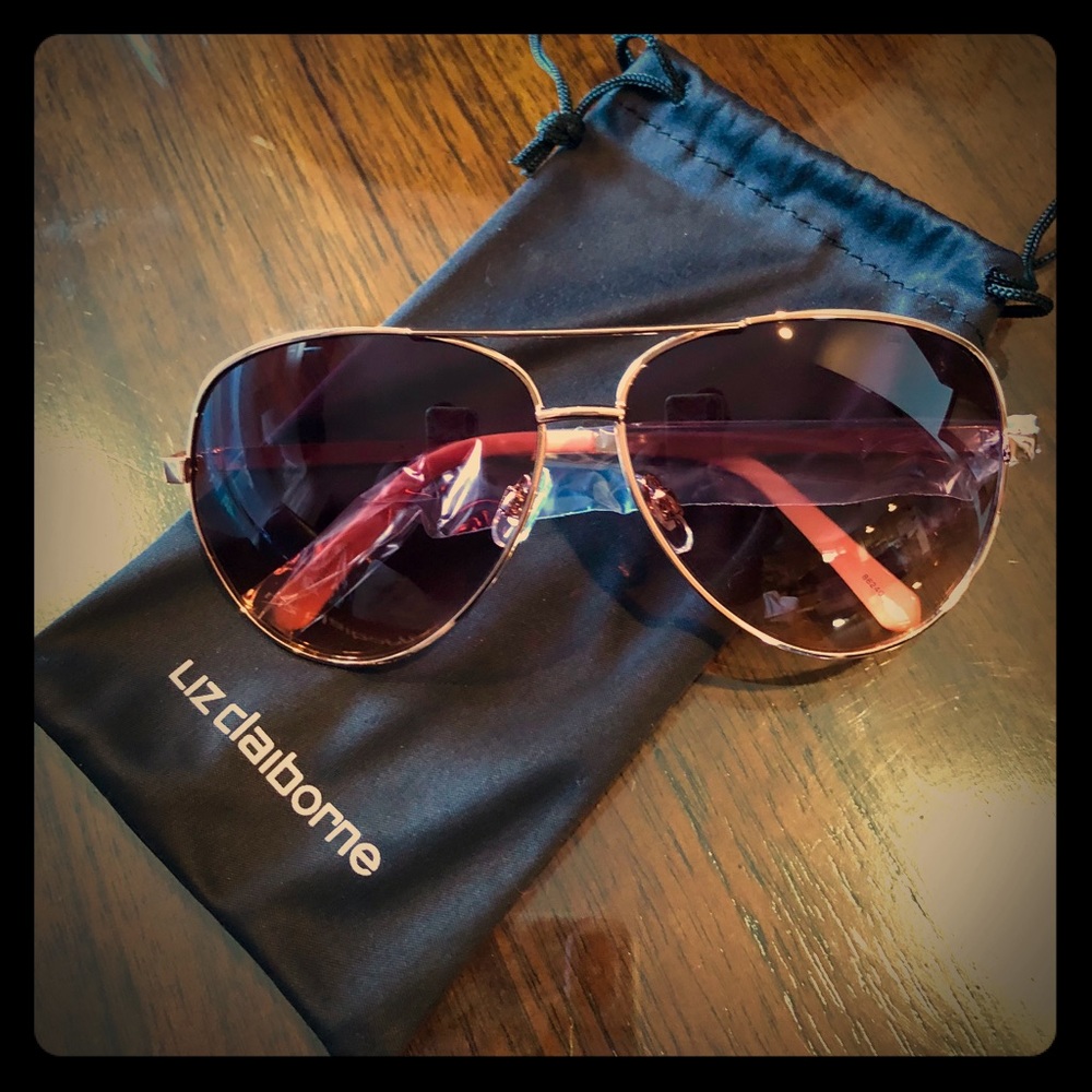 liz claiborne aviator sunglasses